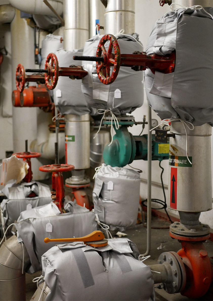 Isolation des points singuliers industriels